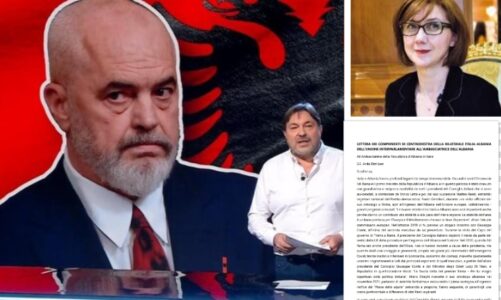 shkresa reportazhi i rai3 dhe akuzat ndaj kryeministrit edi rama 11 deputete italiane i dergojne leter ambasadores anila bitri lani sulmi disa dite para zgjedhjeve e turpshme per kombin tone