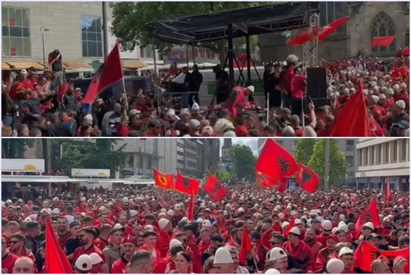 shqiptaret pushtojne gjermanine dortmund vishet kuqezi shihni atmosferen fantastike video