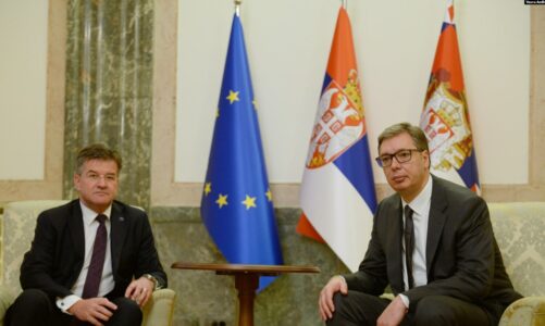tensionet me kosoven vucic takon lajcak presidenti serb normalizimi i marredhenieve realizohet permes