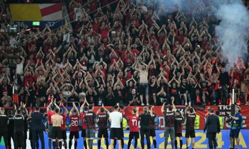 tifozat kuq e zi unitet i shqiptareve ne euro 2024 emocione te rralla ne tribuna