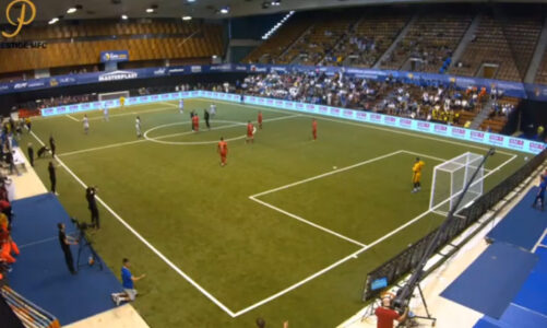 video shqiperia e pafat nje gol ne minuten e fundit sjell humbjen ne startin e euro 2024 te minifutbollit shenojne hysenbelliu dhe grori