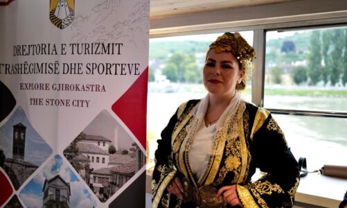 vienna economic forum ambasada shqiptare prezanton qytetin e gjirokastres eni surprizon personalitetet me