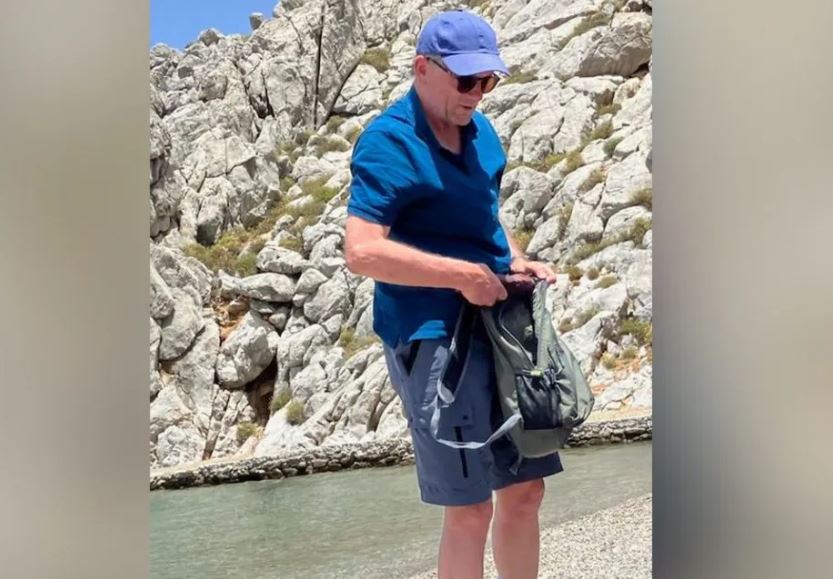 zhduket ne ishullin grek prezantuesi i njohur i bbc publikohet fotoja e fundit e tij gjate pushimeve kerkimet me dron dhe helikopter