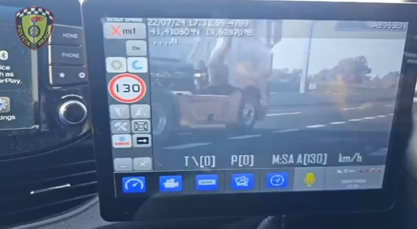 aksi thumane kashar nen mbikeqyrjen e autoriteteve instalohen radare te shpejtesise ne autostraden e re