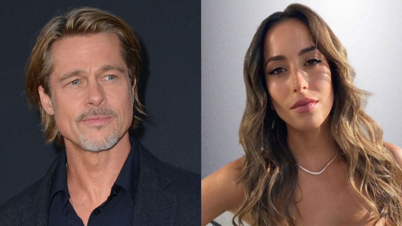 brad pitt dhe ines de ramon dalja e pare publike se bashku ne cmimin e madh te britanise