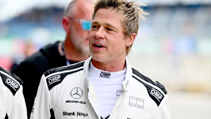 brad pitt ne silverstone per filmin per formula1