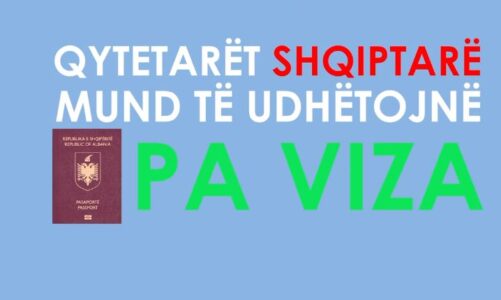 forcohet pasaporta shqiptare ministri i jashtem qytetaret mund te udhetojne pa viza ne 99 shtete se fundmi edhe ne