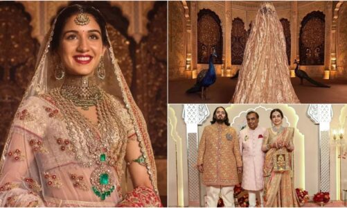 foto pas shtate muajsh festime martohet ne nje ceremoni luksoze trashegimtari i miliarderit indian anant ambani ja cilet ishin yjet boteror qe moren pjese dhe si ishin veshur