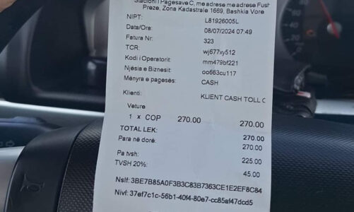foto thumane kashar qeveria vendosi tarifen 21 euro qytetaret paguajne 270 leke