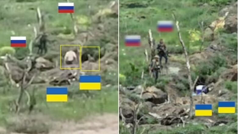 ishin dorezuar trupat ruse ekzekutojne brutalisht dy ushtare ukrainas me bresheri plumbash
