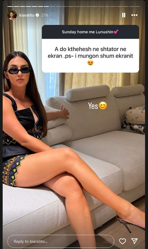 Kiara Titon rikthehet në ekran? Moderatorja zbulon planet për në shtator