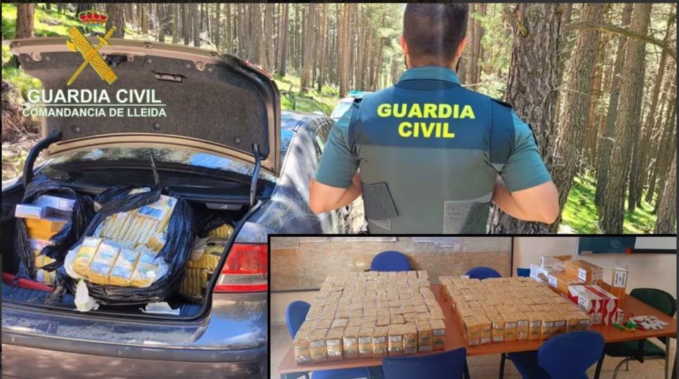 kontrabande me vlere 7286 euro arrestohen 4 shqiptare ne spanje