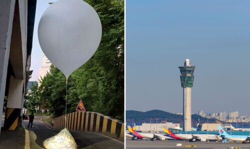 koreja e veriut vijon dergimin e balonave me mbetje drejt jugut nderpriten fluturimet ne aeroportin e seulit