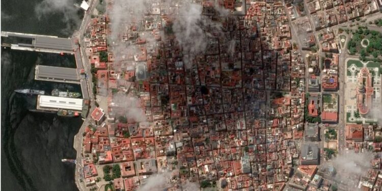 pamjet satelitore tregojne se si kina po zgjeron bazat e pergjimit ne kube