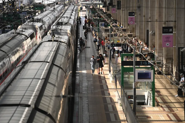 rrjeti hekurudhor francez eshte restauruar pjeserisht pas sabotazhit te dites olimpike