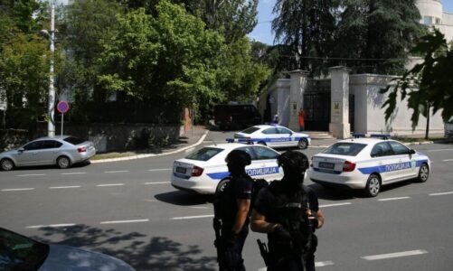 serbian policemans alleged killer shot dead