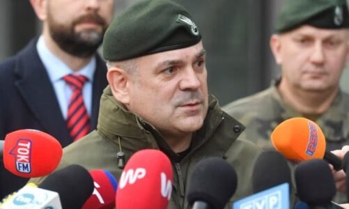 shefi i shtabit te forcave te armatosura paralajmeron polonia duhet te pergatise ushtrine per konflikt ne shkalle te gjere