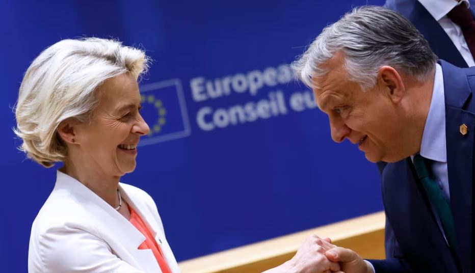 tensionet mes lidereve evropiane orban von der leyen nuk eshte armike