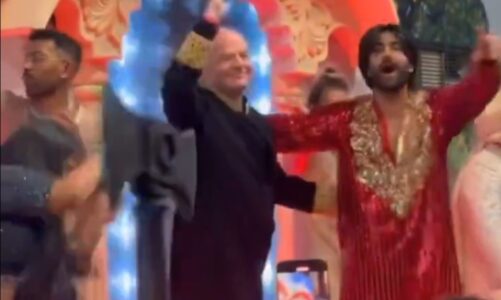 video presidenti i fifa s injoron finalen e europianit dhe kupes se amerikes infantino shfaqet duke kercyer ne dasmen e djalit te miliarderit indian