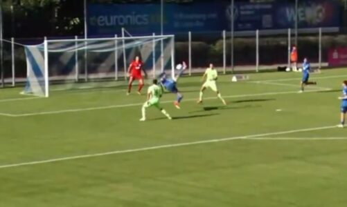 video shenon edhe me roveshate sulmuesi i ardhshem i kosoves shkelqen me dy gola ne miqesoren e skuadres se bundesliges