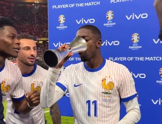 video u shpall njeriu i ndeshjes kunder portugalise festa e ekzagjeruar e dembele