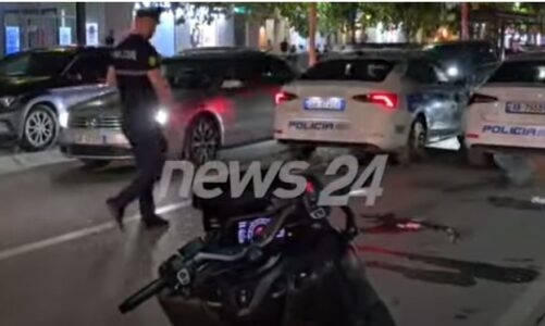 aksidenti ne vlore policia sqaron ngjarjen drejtuesi i motorit perplasi 20 vjecaren dhe te mituren ja si paraqitet gjendja e tyre