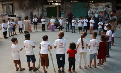 bilanci tragjik i luftimeve te pakten 19000 femije kane mbetur jetime ne gaza