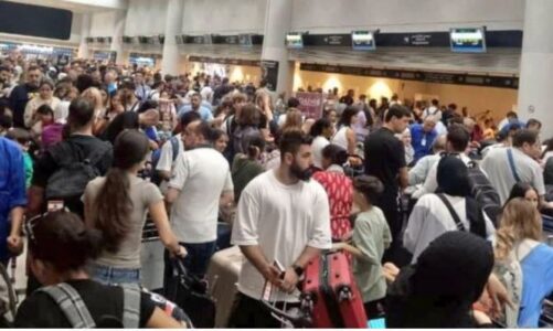 kaos ne aeroportin e bejrutit ikin nga frika e pershkallezimit te situates ne lindjen e mesme