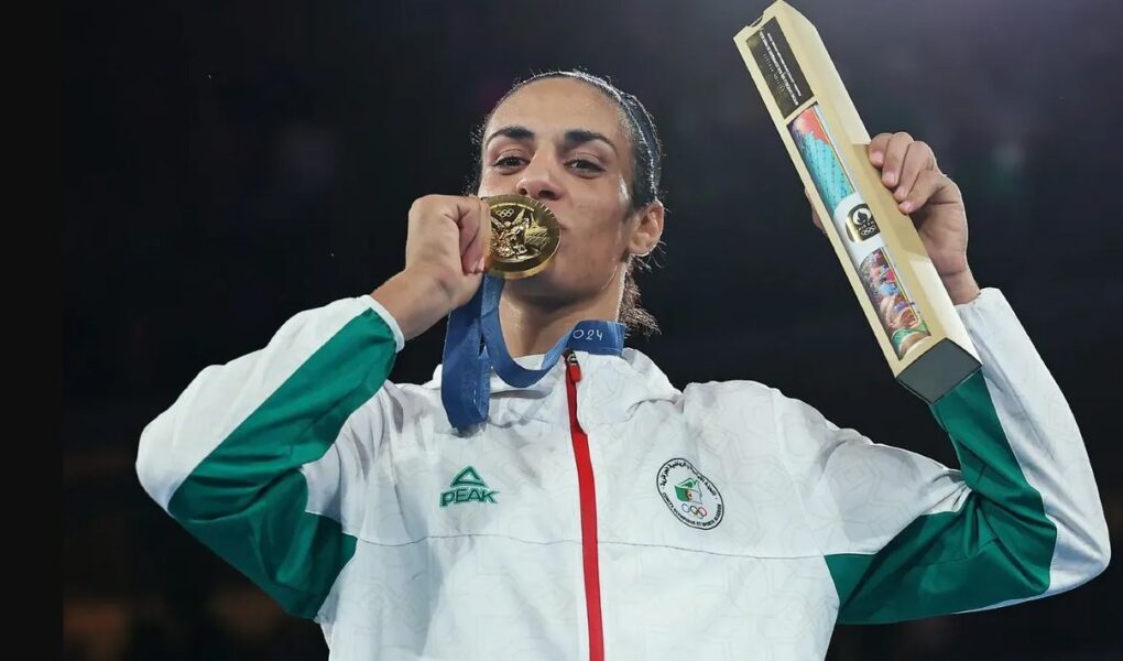 medalje e arte per algjerine khelif shkruan historine triumfon ne finalen e boksit