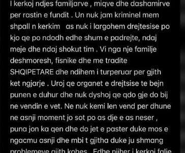 policia e kosoves e kerkon pas sherrit ne peje reagon dj i noizyt nuk jam kriminel po na behet padrejtesi