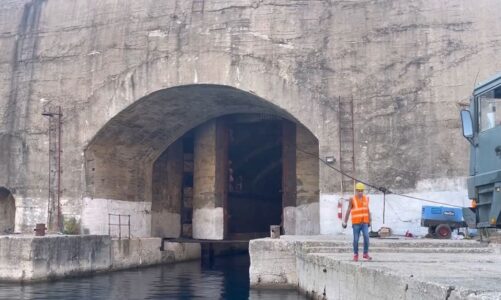 rama nxjerr pamjet nga hapja e tunelit nenujor te porto palermos do rijetezohen godinat e vjetra ushtarake dhe kalaja e ali pashes