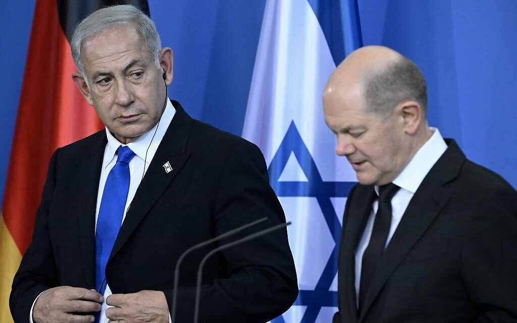 scholz i trembet luftes ne lindjen e mesme i kerkon netanyahut te finalizoje armepushimin