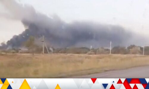 ukraina godet aeroporte ushtarake rusia perparon drejt donetsk kremlini i shqetesuar nga udhetimet provokuese te gazetareve