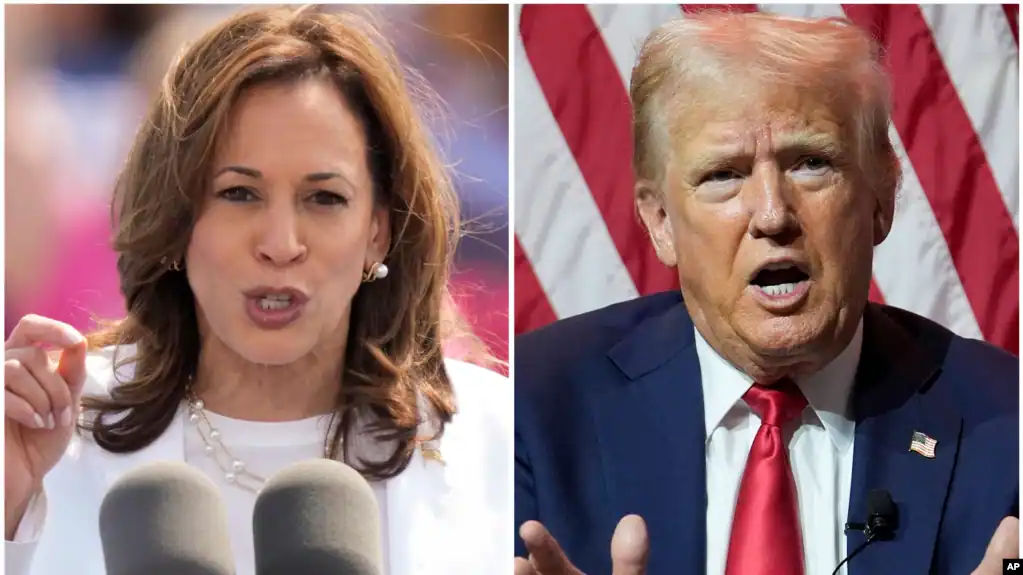 VOA: Trump-Harris, fushatë intensive në shtetet fushëbetejë