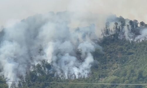 zjarri ne bulqize i afrohet banesave nderhyrje nga ajri