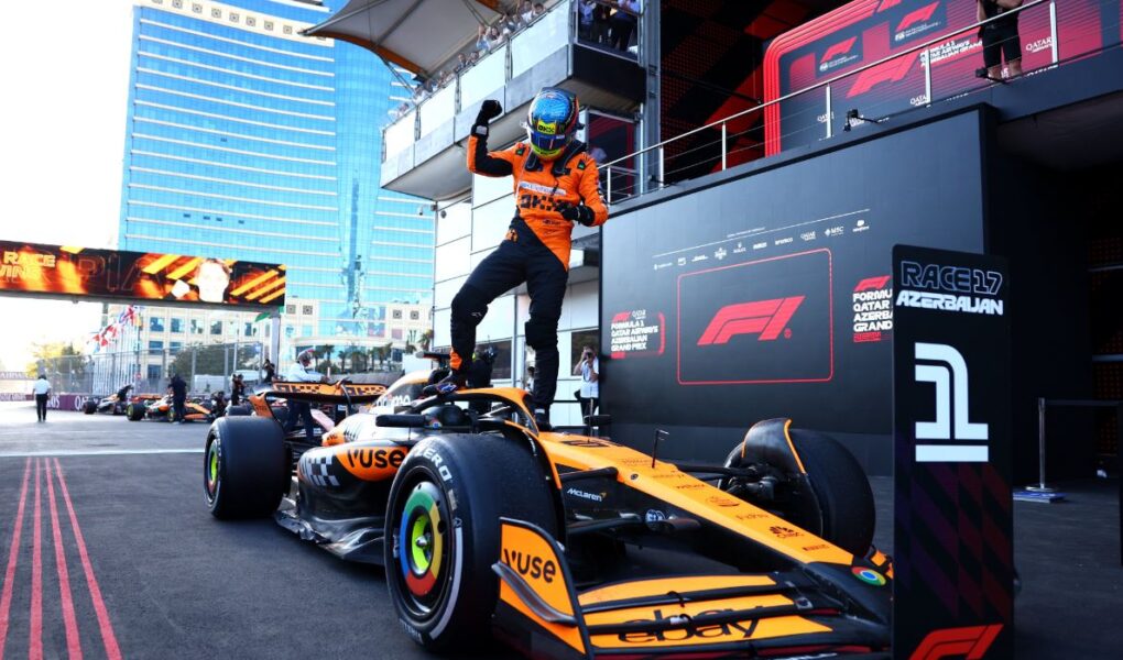 formula 1 piastri i pakalueshem mban pas leklerk dhe fiton cmimin e madh te azerbajxhanit