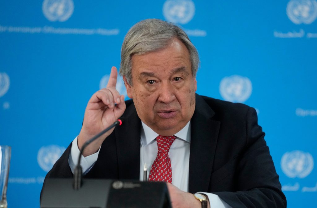 guterres ajo qe po ndodh ne gaza eshte e papranueshme