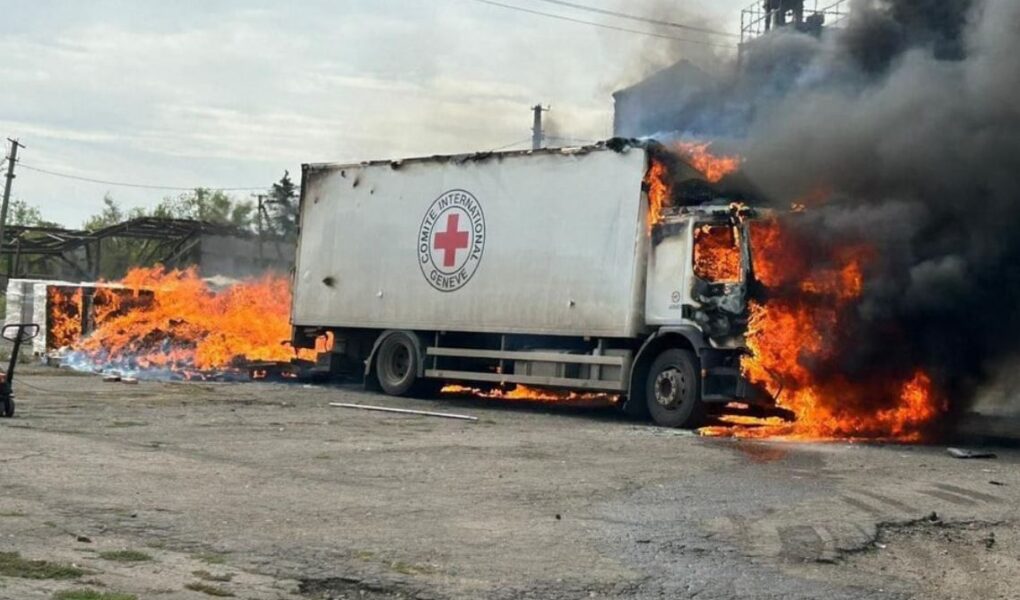 lufta ne ukraine granatimet ruse ne donetsk vrasin tre punonjes te kryqit te kuq