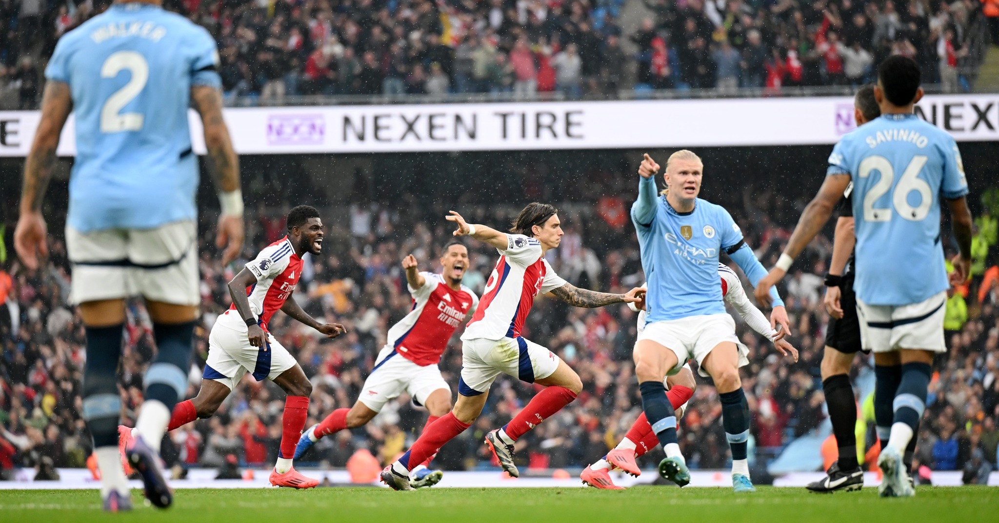 manchester city shmang humbjen ndaj arsenalit barazim ne etihad video