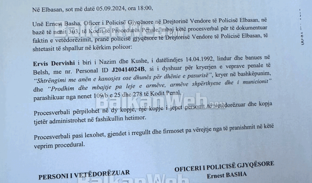 na jep 200 mije euro ose momentet kur 32 vjecari vetedorezohet policia tha se e kapi me metoda speciale