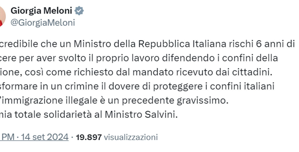 tronditet politika ne itali open arms prokuroria kerkon 6 vjet burg per matteo salvinin