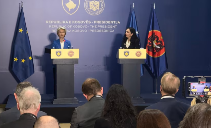 duhet te punojme me hapat e metejshem von der leyen ka ende pune per heqjen e masave ndeshkuese te be se ndaj kosoves