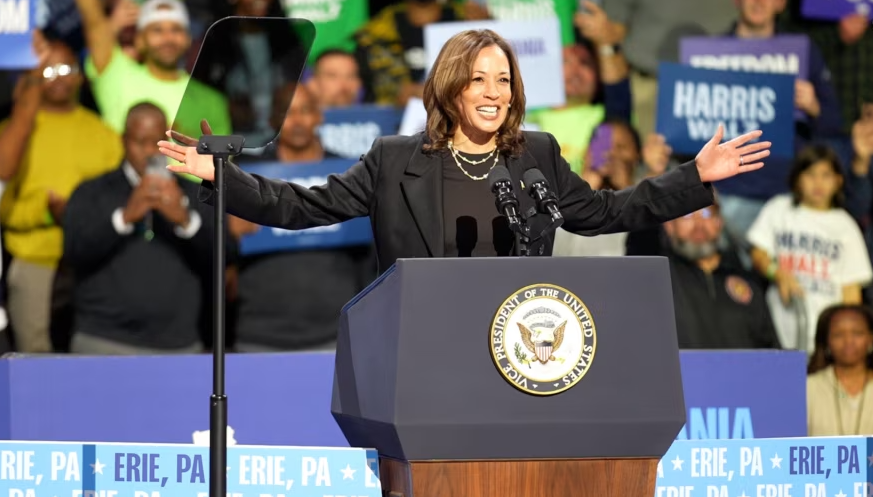 ethet e zgjedhjeve presidenciale ne shba kamala harris prezanton sot argumentet permbyllese te fushates