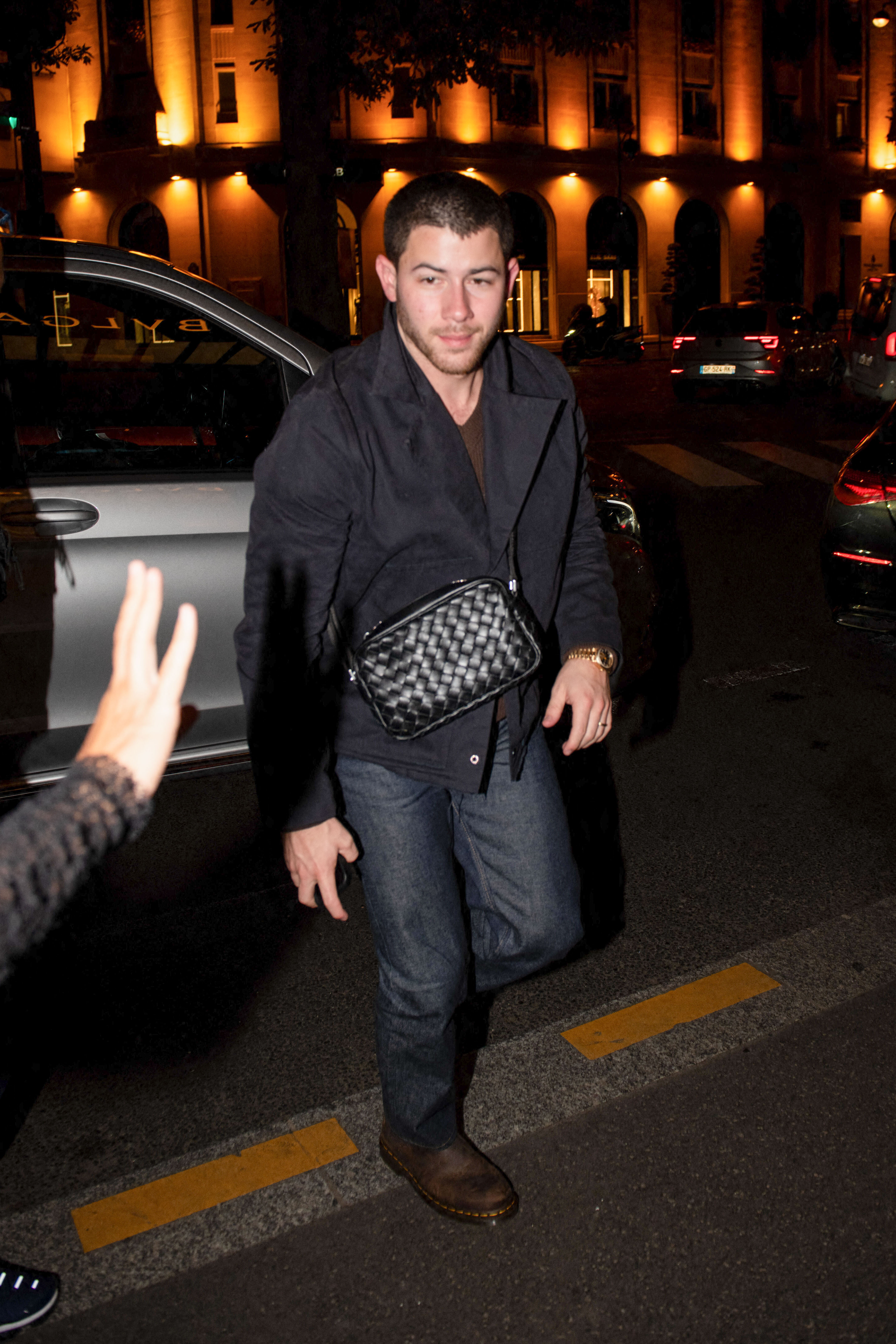 Nick Jonas në Paris më 14 tetor.