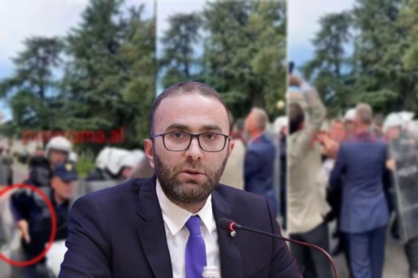 perplasja te kuvendi bardhi pavaresisht debateve garda mbrojti jeten e deputeteve te kanosur nga policia