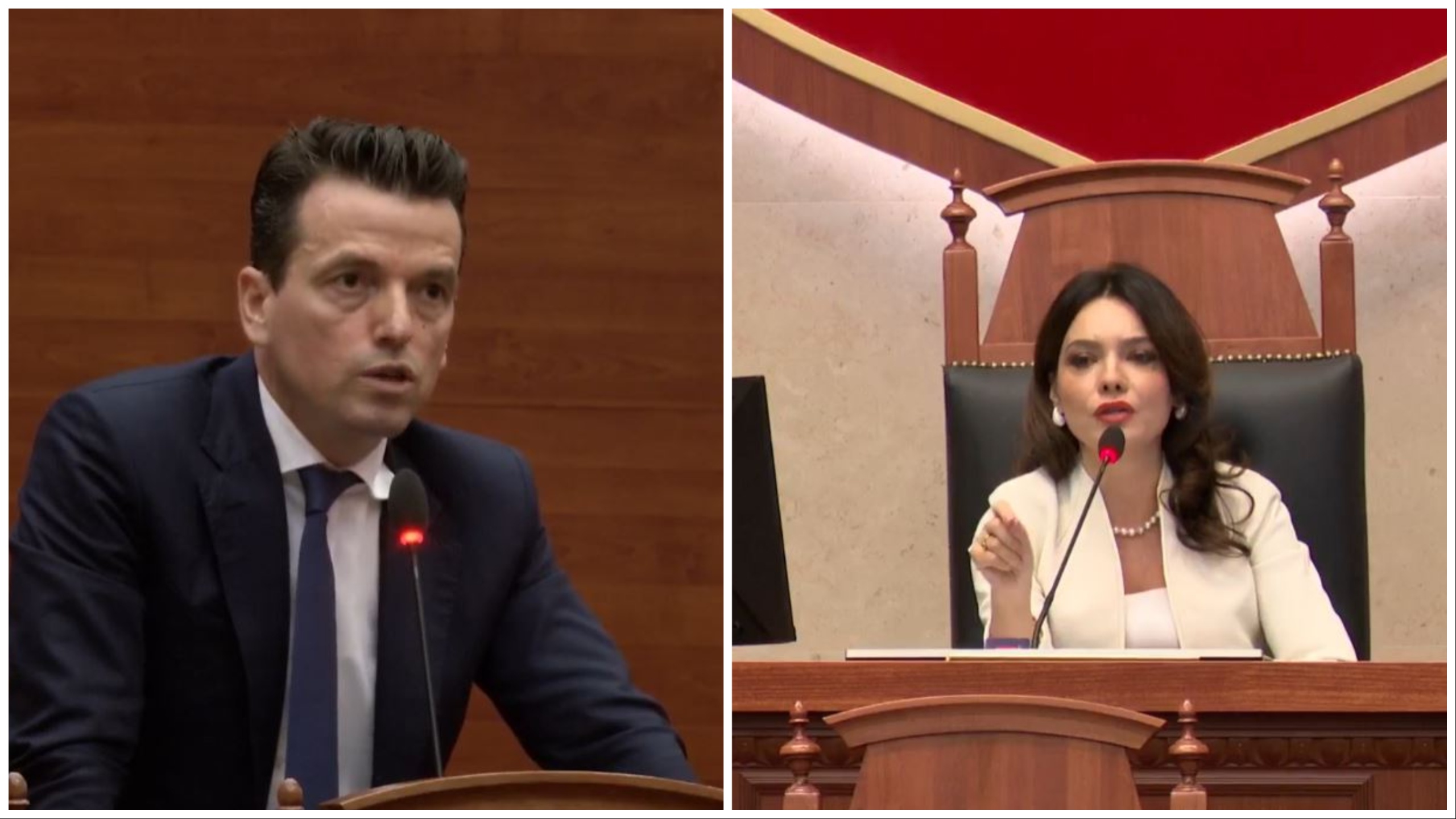 perplasje ne kuvend mes deputetit dhe kryeparlamentares shehaj keni lajthitur spiropali lini pozat e tiktok ut