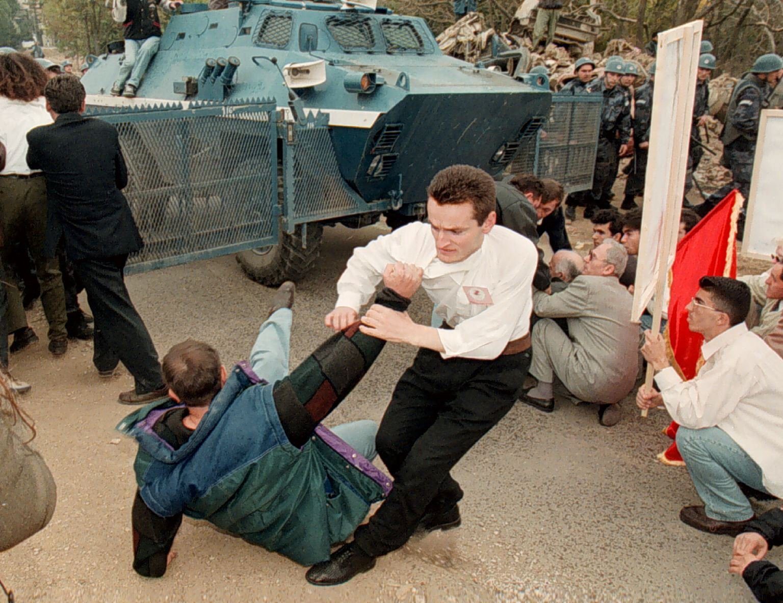 revival kosovo commemorates historic 1997 student protests