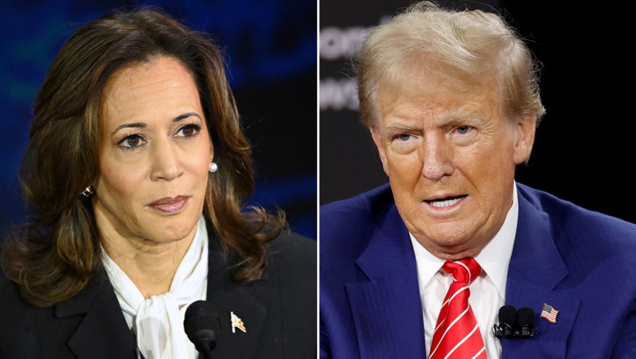 zgjedhjet ne shba kamala harris kryeson kundrejt donald trump beteje koke me koke ne shtetet kyce