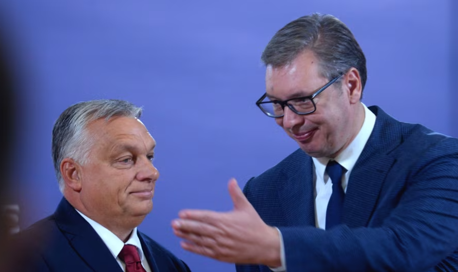 jo vetem partnere strategjike por edhe miq te sinqerte aleksander vucic takohet me kryeministrin e hungarise viktor orban