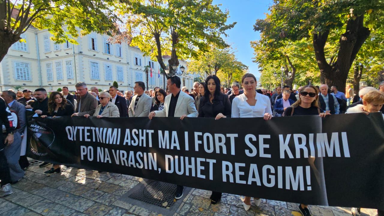 marshim shkoder proteste masaker viktima opozita PD